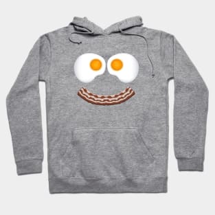 Eggs and Bacon Smiling Face Hoodie